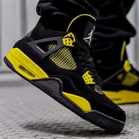 nike air jordan 4 gelb|jordan 4 sneakers for sale.